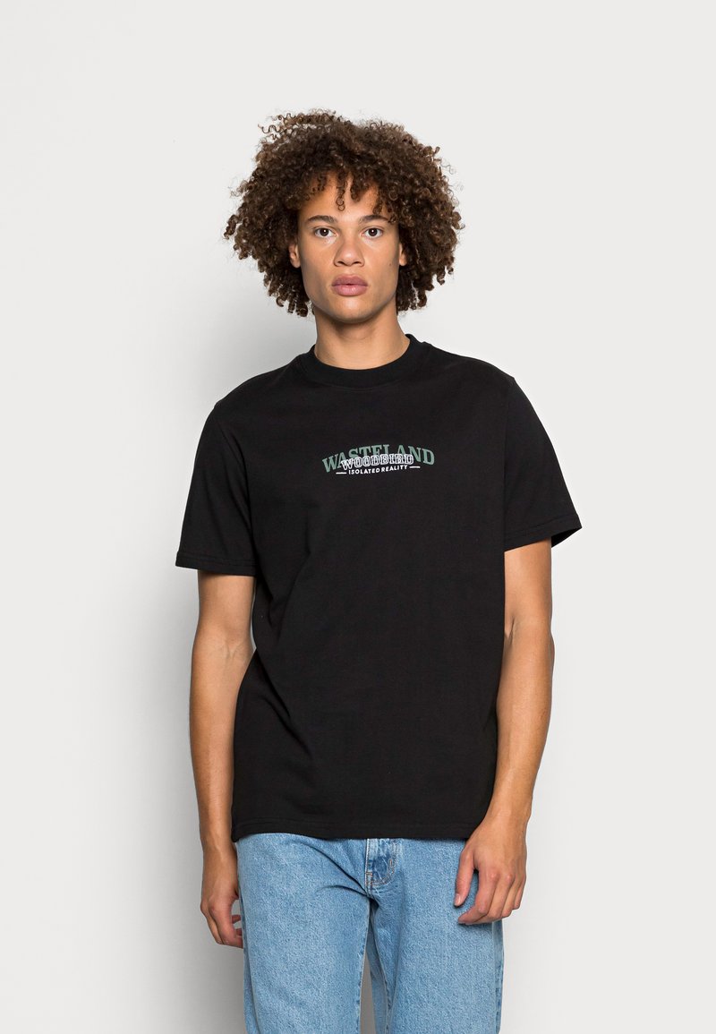 Woodbird BAINE TEE - T-shirt estampada - black