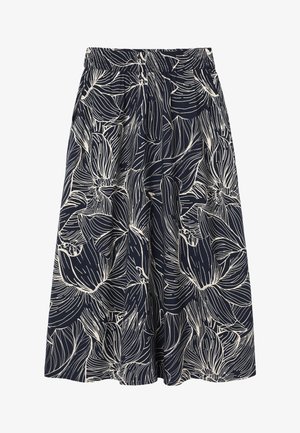 TATUUM, ARTICLE TAG: SKIRT | ARTICLE NAME: SANDO - Jupe trapèze - dark blue