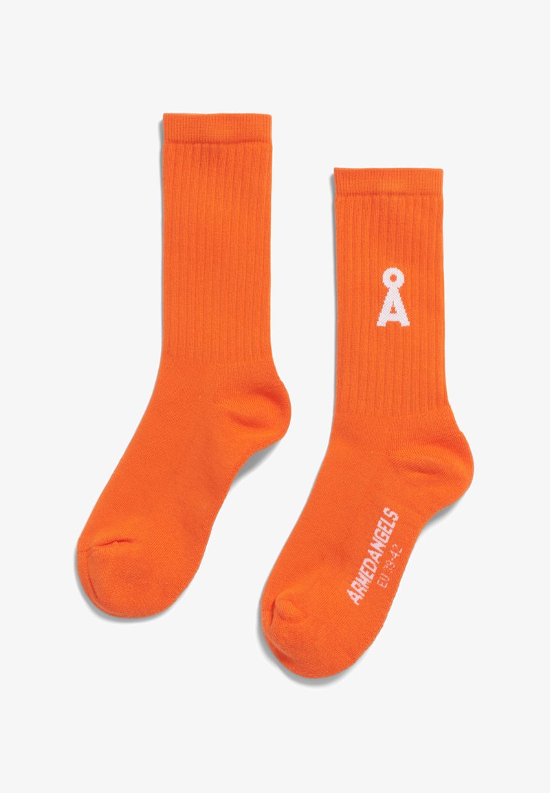 ARMEDANGELS SAAMUS BOLD - Sokken - sunset orange