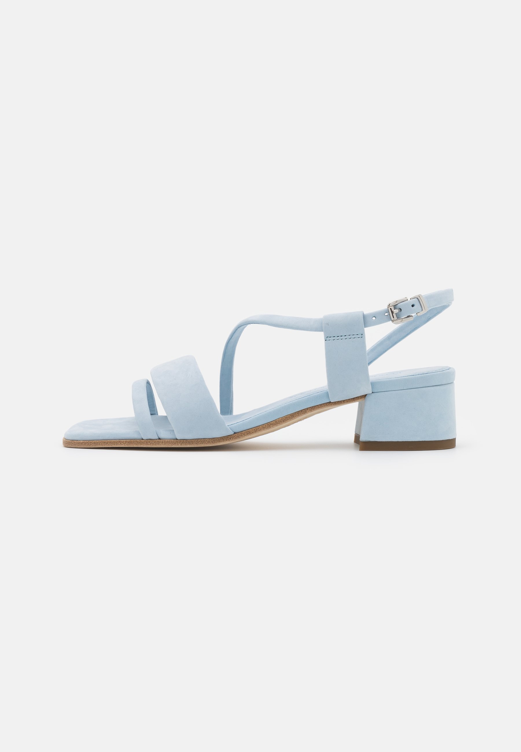 light blue sandals