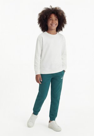 Puma LOGO - Trainingsbroek - emerald ice