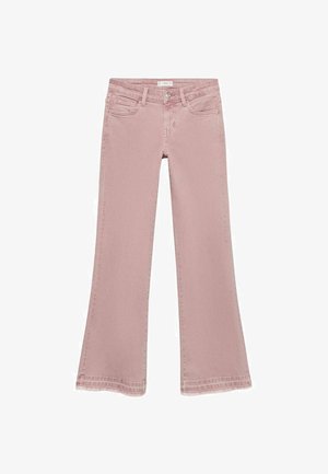 TEEN - Kavbojke na trapez - neon pink