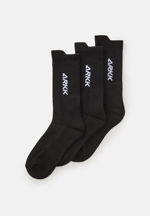 UNISEX 3 PACK - Zeķes - black