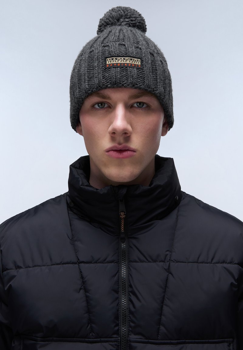 Napapijri FEA - Muts - dark grey melange