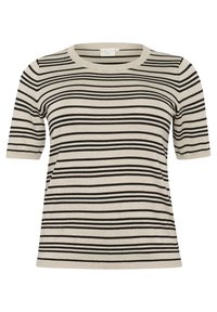 Unselected, black feather grey stripe