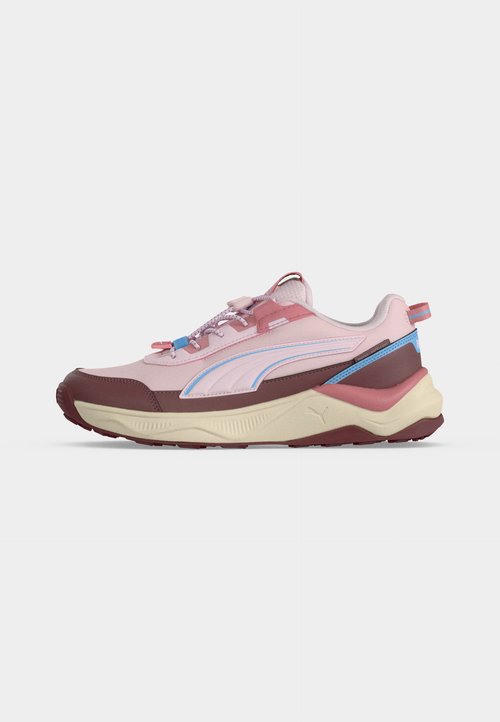 PUMA EVOLVE 2.0 JR UNISEX - Trail running shoes - powder pink-blue guppy-rich cocoa — foto 2