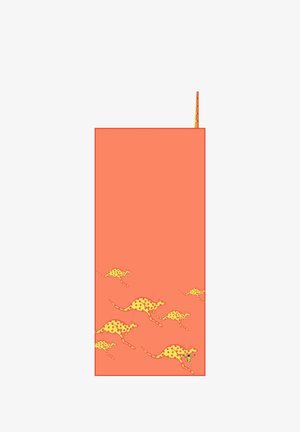 Chiemsee, STRANDTUCH MIT REISSVERSCHLUSSTASCHE UNISEX - Beach towel - 16-1442 melon