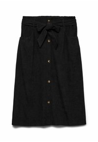 VMVILJA HOHE TAILLE - A-line skirt - black