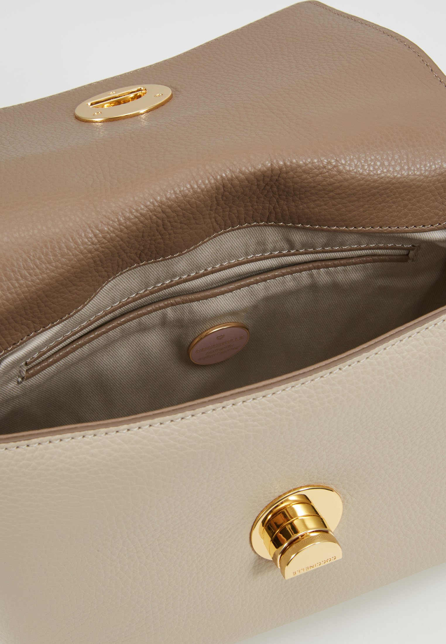 Coccinelle LIYA MINI SATCHEL Håndveske taupe Zalando.no Coccinelle LIYA MINI SATCHEL Håndveske taupe Zalando.no