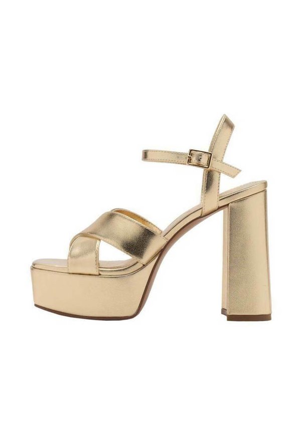 BRUNA - High heeled sandals - gold
