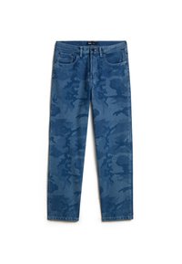 Vans CHECK-5 LOOSE CAMO PRINTED  - Vaqueros boyfriend - medium blue