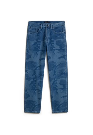 Vans CHECK-5 LOOSE CAMO PRINTED  - Relaxed fit jeans - medium blue