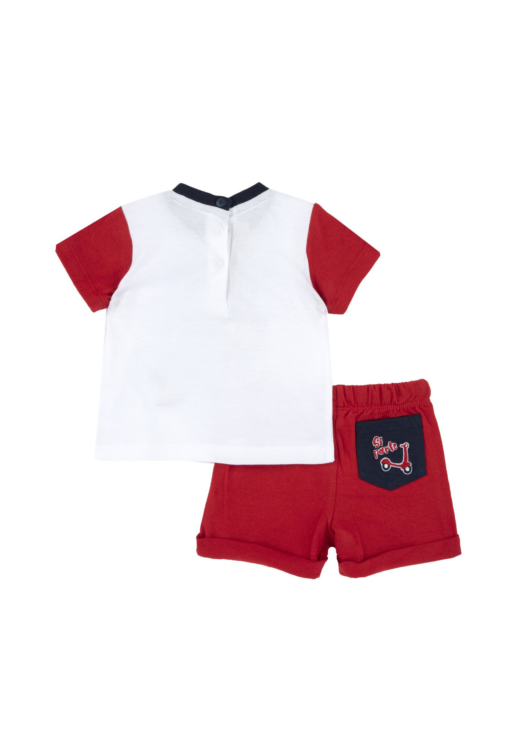 Buy JoJo Maman Bébé Khaki Green Dino 2-Piece T-Shirt And Shorts Set from the UK online shop