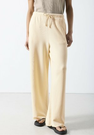 JOGGING FEMME ATUBAY. - Spodnji deli trenirk - ecru