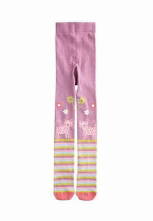 STRIPE CHARACTER - Tights - lilac purple