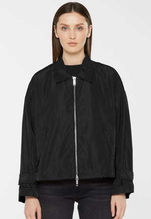 MIT UMLEGEKRAGEN - Übergangsjacke - black