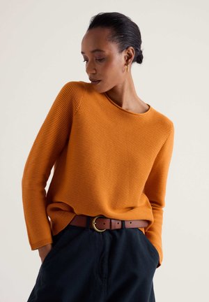 Seasalt Cornwall, SEASALT CORNWALL MAKERS JUMPER - Džemper - yellow - amber