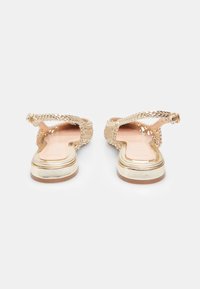 Bata Sarokpántos balerina cipők - oro