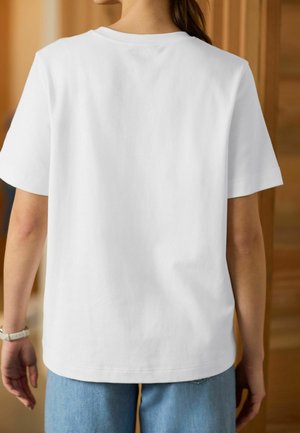 HEAVYWEIGHT SHORT SLEEVE CREW NECK - T-shirt basic - white