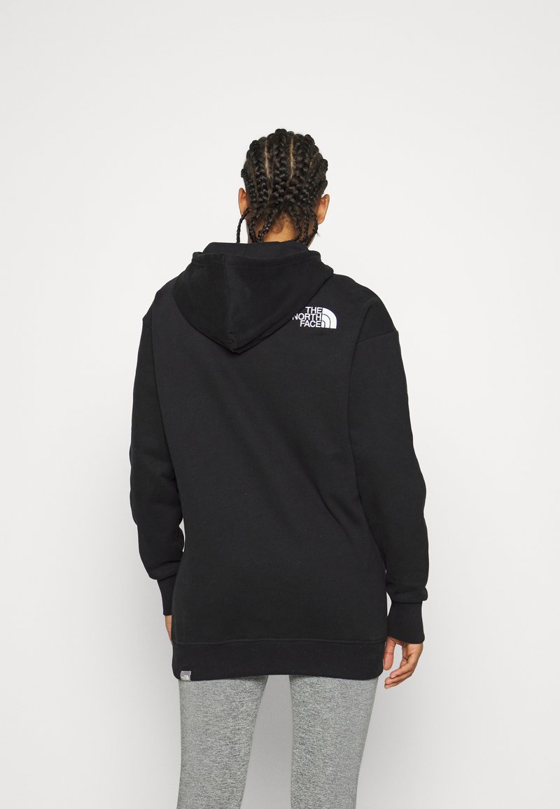 the north face sweater black