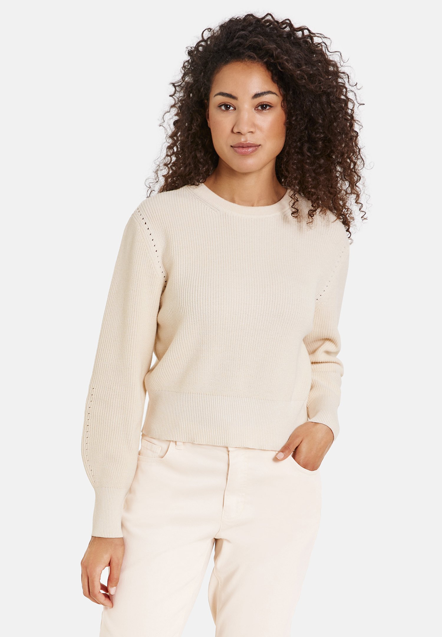 EARRLLY Damen Sweatshirt Mit Katzen Print - Warmes Fleece Langarmshirt