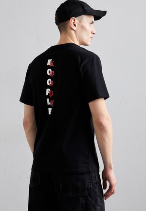 Print T-shirt - black