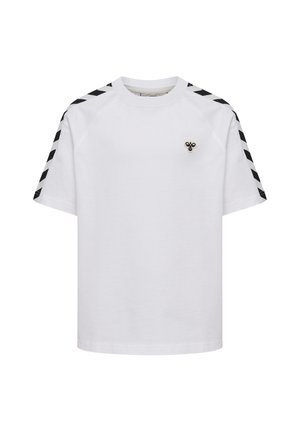 HMLJR ARCHIVE LOOSE  - T-shirt med print - blanc de blanc