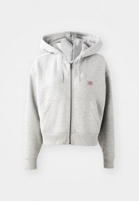 OAKPORT ZIP HOODIE - Lukuga pusa - heather grey