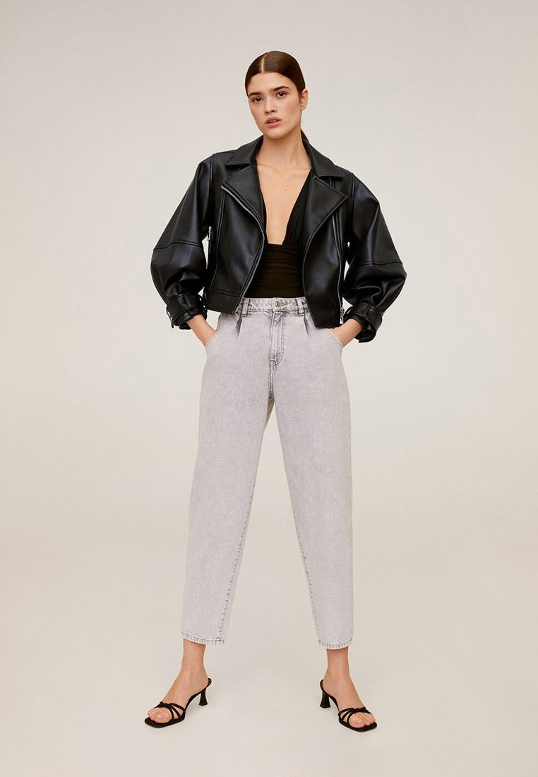 zalando kunstlederjacke damen