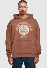 Merchcode PARK FIELDS - BRONX ULTRA HEAVY - Felpa con cappuccio - bark