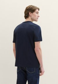 TOM TAILOR MIT LOGO  - Triko s potiskem - sky captain blue