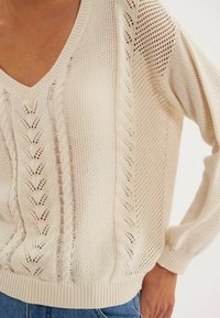 INES DE LA FRESSANGE NATANYA  - Pullover - ecru