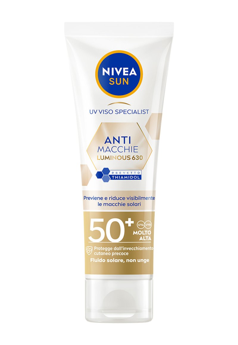 NIVEA - LUMINOUS630 FLUIDO SOLARE VISO SPF 50+ 40 ML - Crema solare - transparent, Ingrandire