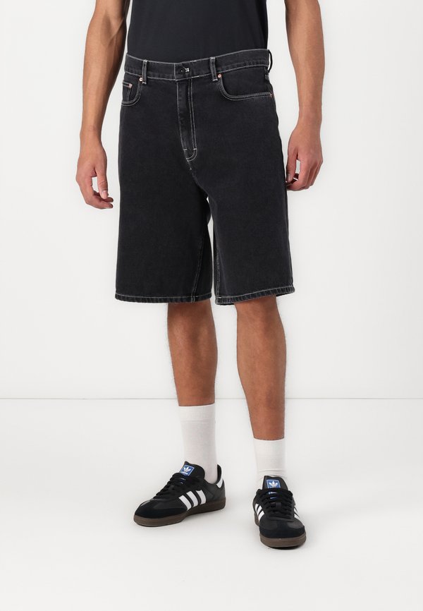 WIDE UNISEX - Denim shorts