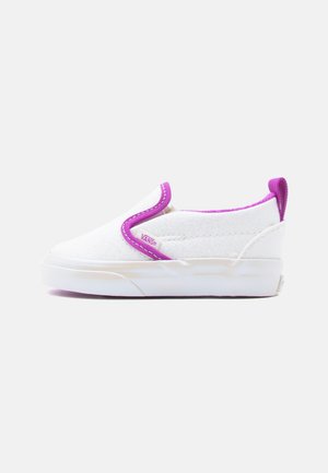 SLIP ON UNISEX - Belebújós cipők - glitter pearl white/purple