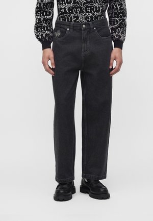 Santa Cruz, BIG PANT UNISEX - Широки дънки - black