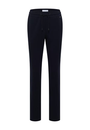 Cecil, MID-WAIST SLIM-LEG PANTS IN A CASUAL FIT - Pantalon de survêtement - urban dark blue
