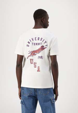 TIGER TEE - Print T-shirt - ancient white