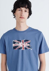 Pepe Jeans CLAG - Tričko s potlačou - sea blue