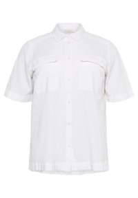 Button-down blouse - chalk
