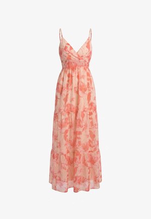 Morgan, 261-RDALA - Robe longue - rose