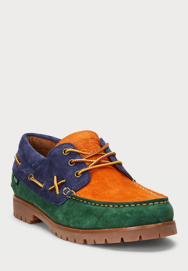 RANGER COLOR-BLOCKED SUEDE BOAT SHOE - Boat shoes - multi3