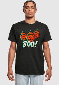 ABSOLUTE CULT STAR WARS - STORM TROOPER HALLOWEEN PUMPKINS - Triko s potiskem - black
