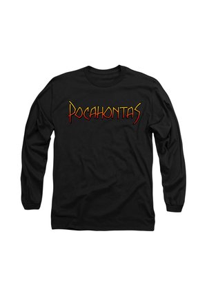POCAHONTAS LOGO - Long sleeved top - black