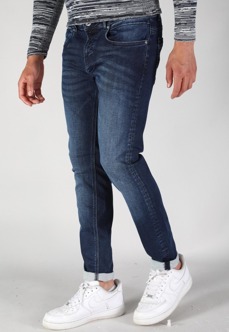 Herren Skinny Fit | Gabbiano TORINO Jeans Slim Fit darkblue/dark-blue denim - IR36466 Herren Skinny Fit | Gabbiano TORINO Jeans Slim Fit darkblue/dark-blue denim - IR36466