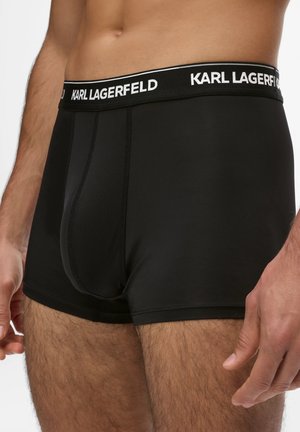 KARL LAGERFELD LOGO MICRO (PACK OF 3) - Kurze Boxershorts - black