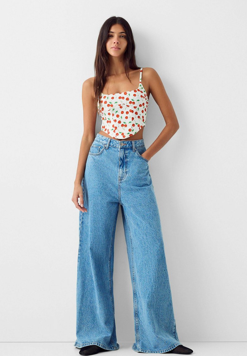 Bershka Top wit Bershka Top wit