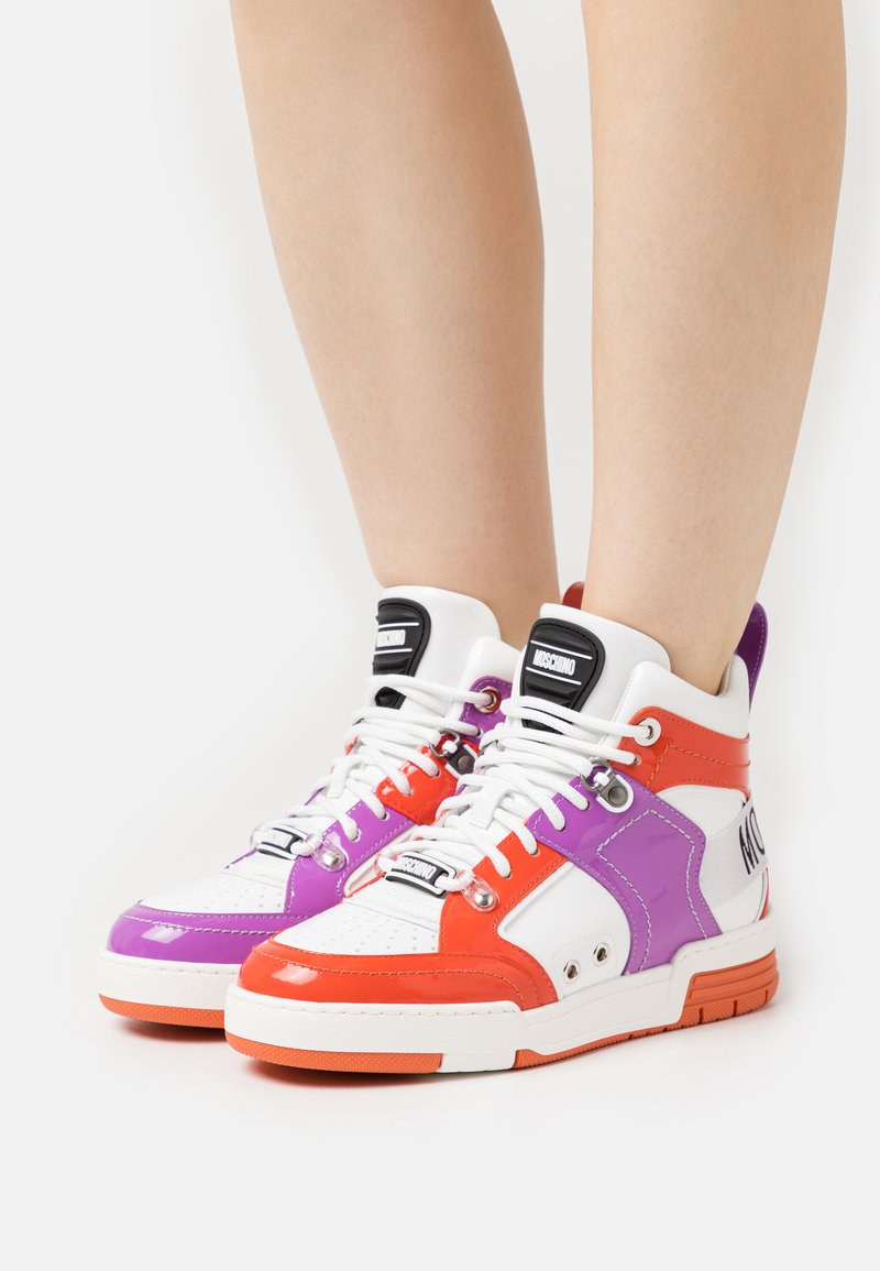 basket chaussette moschino femme