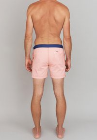 Gili's Short de bain - orange et blanc