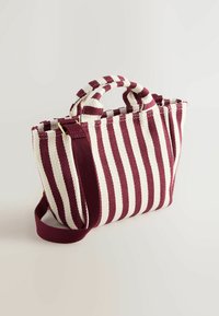 Cath Kidston Pirkinių krepšys - cherry stripe